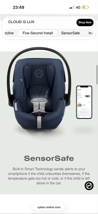 Автолюлька cybex