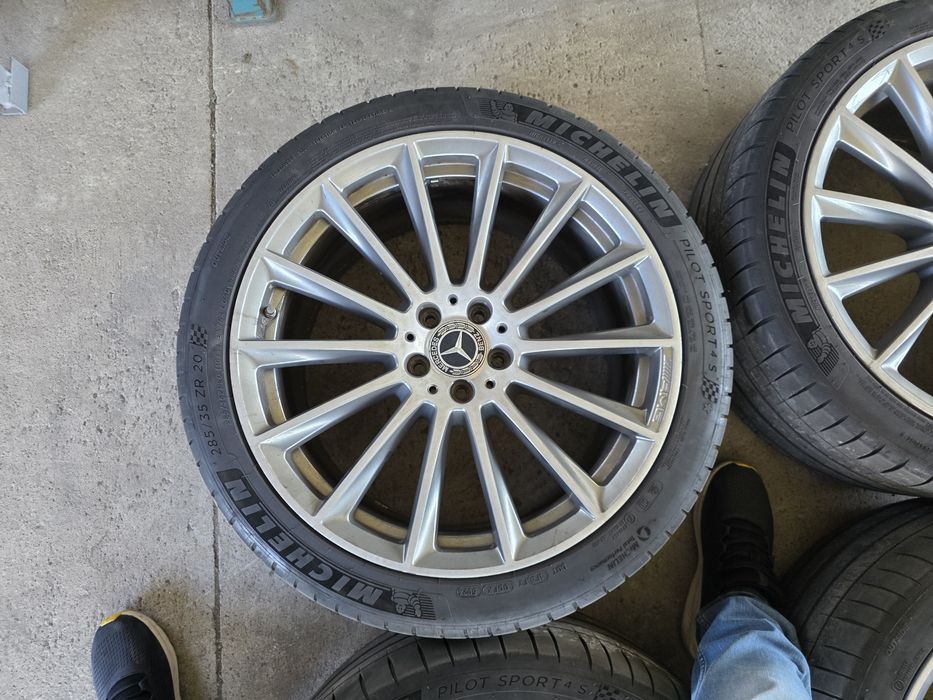 Джанти с гуми  20 цола  Mercedes W222 W223