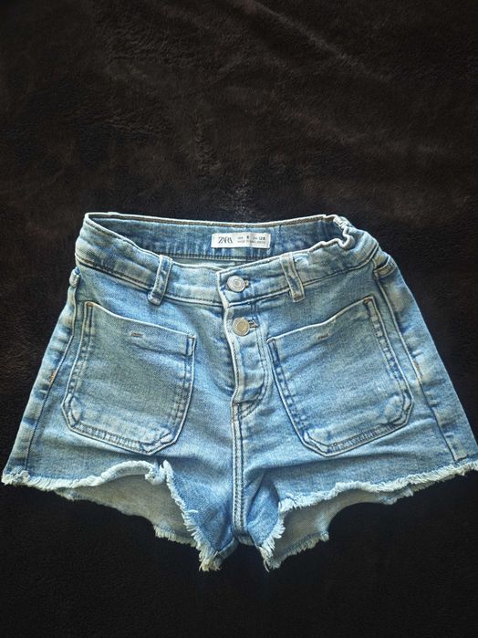 Къси панталонки ZARA момиче 128см