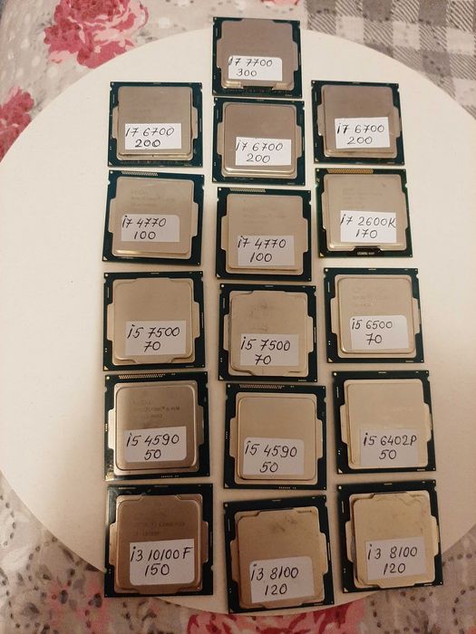 Procesoare I3, I5, I7 si memorii, DDR3 si DDR4