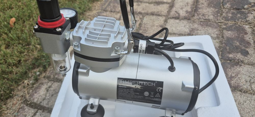 Set compresor aerograf cu 1 pistoal