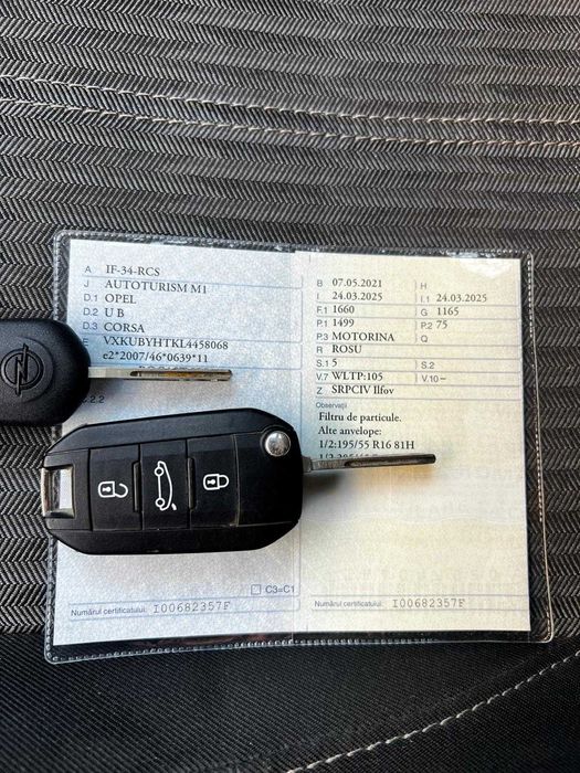 Opel Corsa 2021 1.5 diesel, km 126005