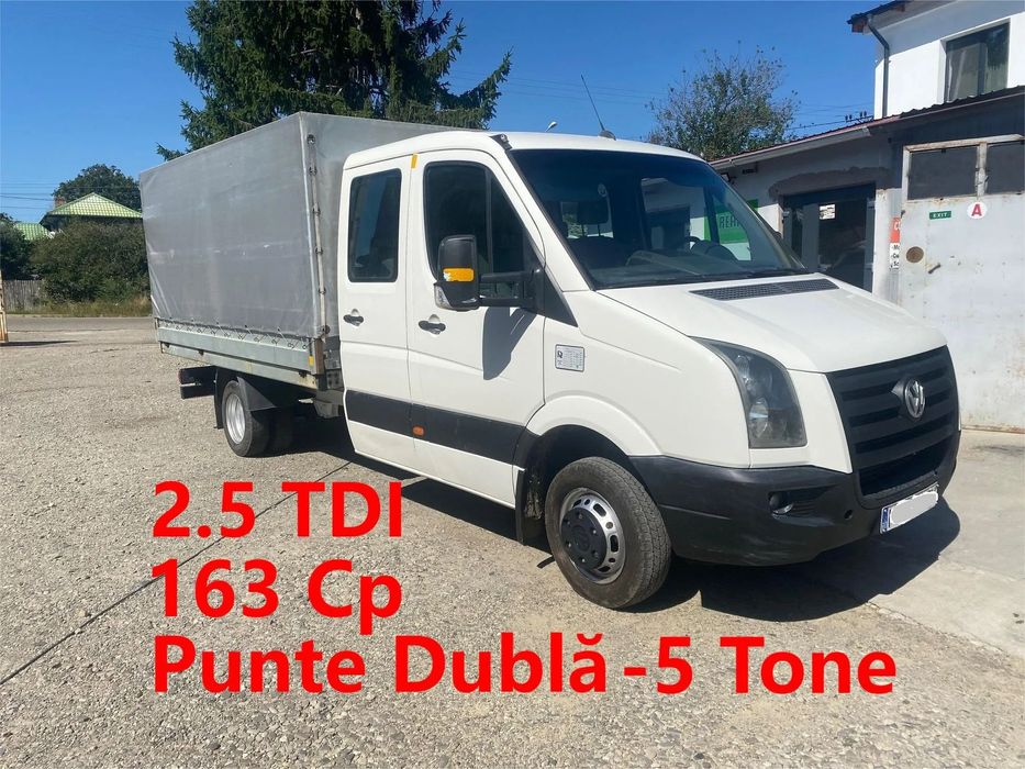 Volkswagen CRAFTER 50 / Punte dubla / Permis  cat C olkswagen VW Crafter /Punte dublă / 163 Cp / DOKA / permis cat C