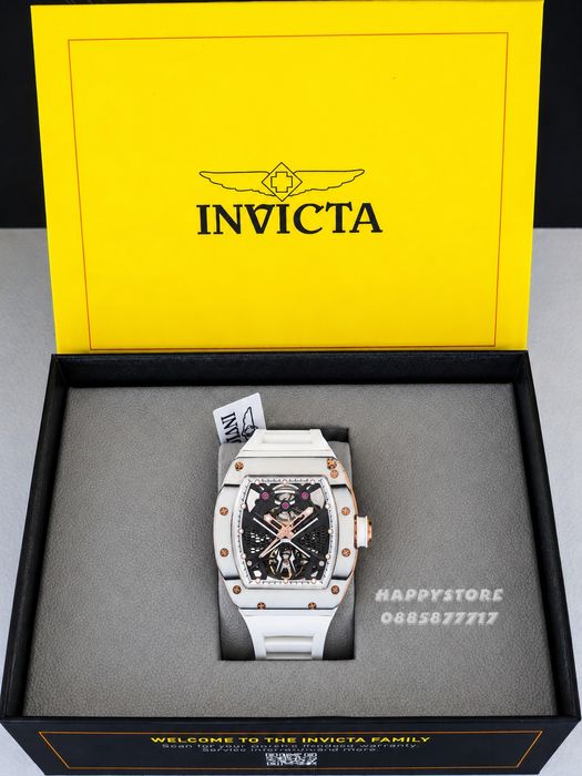 INVICTA Hyperion white/gold automatic 42 mm, Инвикта нов мъжки часовник
