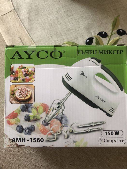 Ръчен миксер Ayco, модел АМН 1560, нов