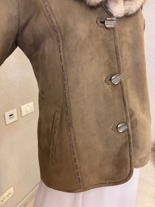 Cojoc cu blana naturala A&A Vesa