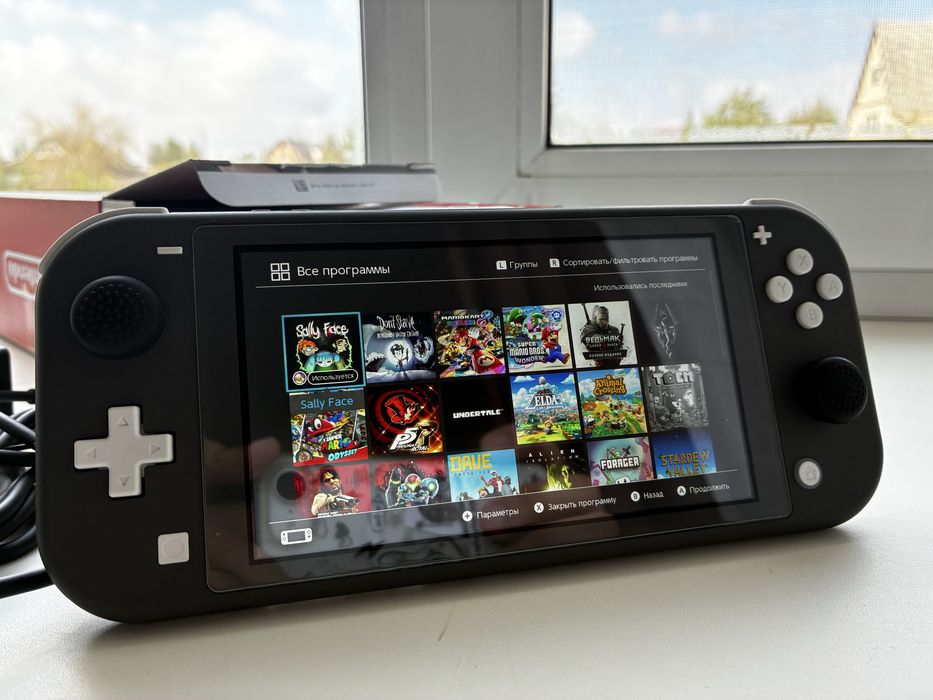 Nintendo switch lite прошитый