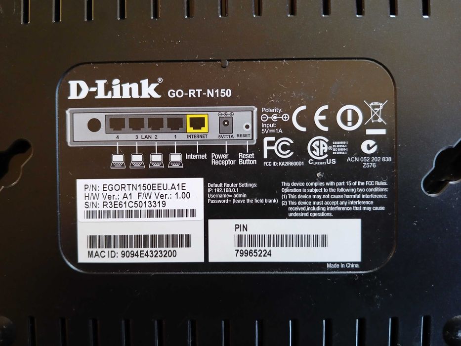 modem - router wireless D-link