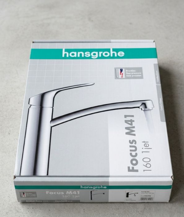 Кухненски смесител Hansgrohe. Два смеситела единият е за проточен бойлер. Цената е за един смесител