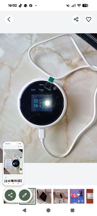 Senzor wireless cu anunț vocal