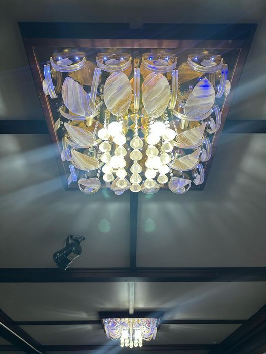 Люстры квадратные