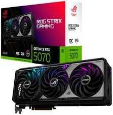 Видеокарта ASUS GeForce RTX 5070 ROG STRIX GAMING OC