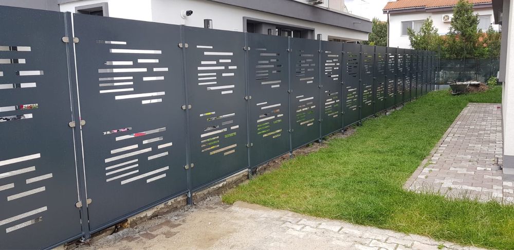 Panouri gard balustrade debitate laser