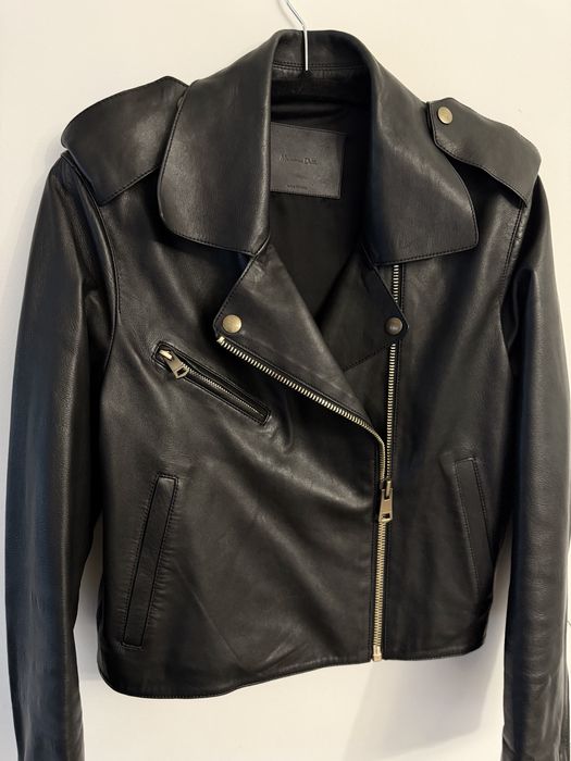 Massimo Dutti яке естествена кожа