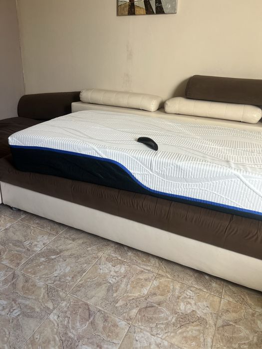 Нов на руло Двулицев матрак 90X190 височина 20см нов вакумиран 90/190