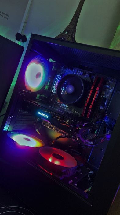 Gaming pc + full setup
