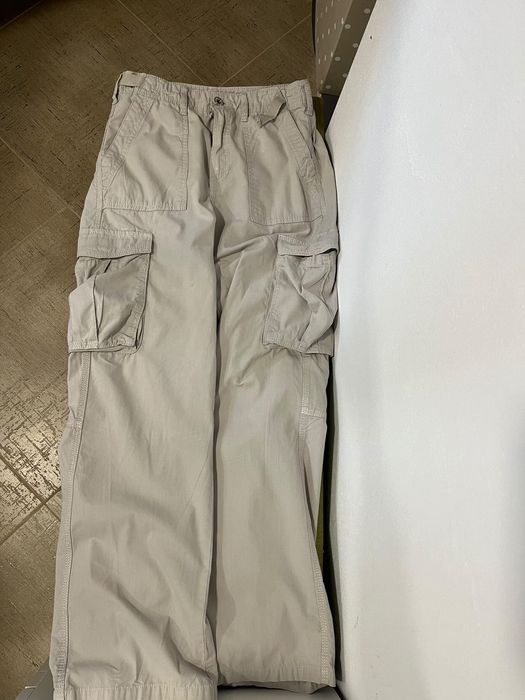 Женски бежови карго панталони