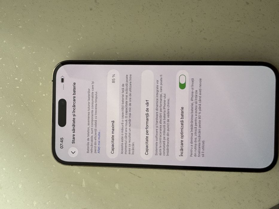 Iphone 14 pro max gold 128 gb stare buna fara defecte sau mesaje