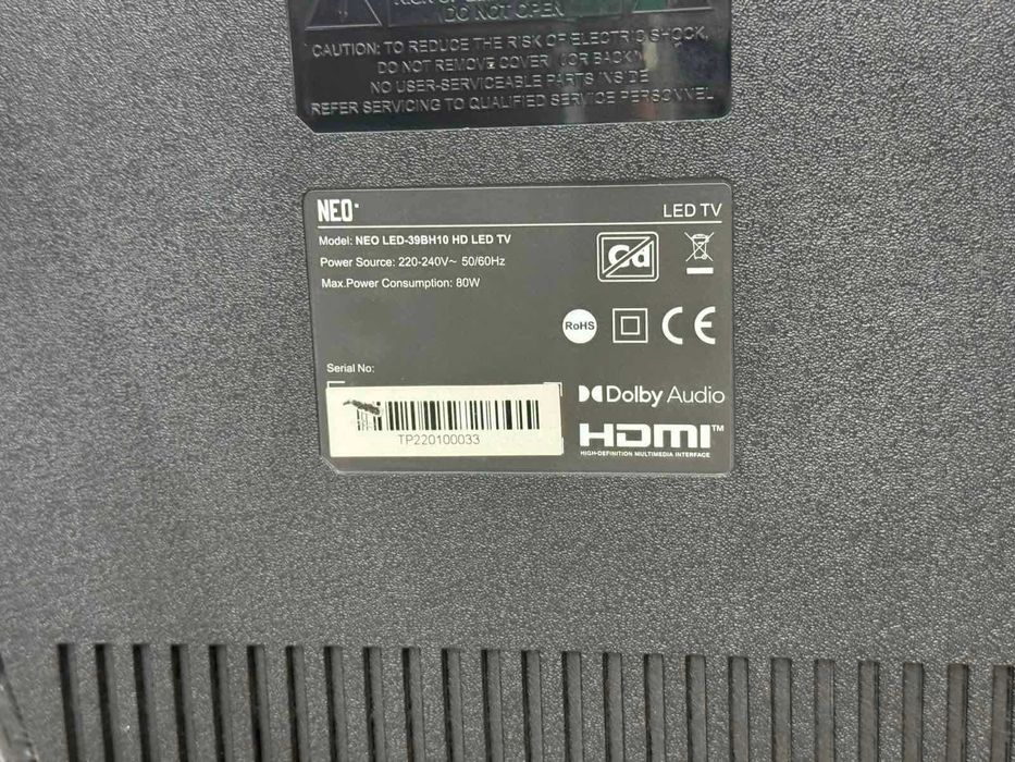 Телевизор NEO 39"LED HD