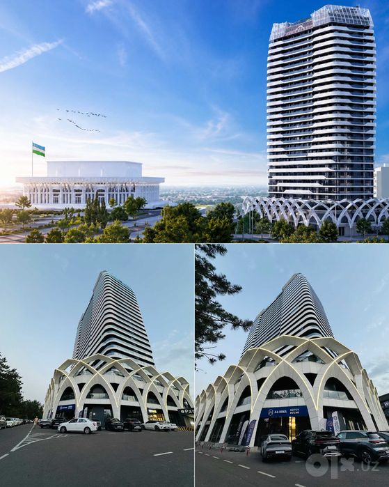 284 м² U-Tower, Tashkent City — аренда без комиссии