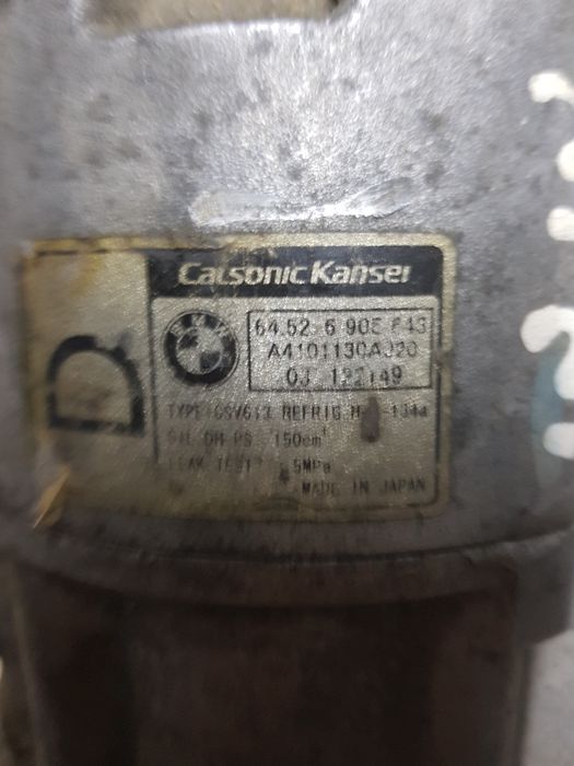 Compresor Clima 2.0D Bmw E46 X3 E83 6905643
