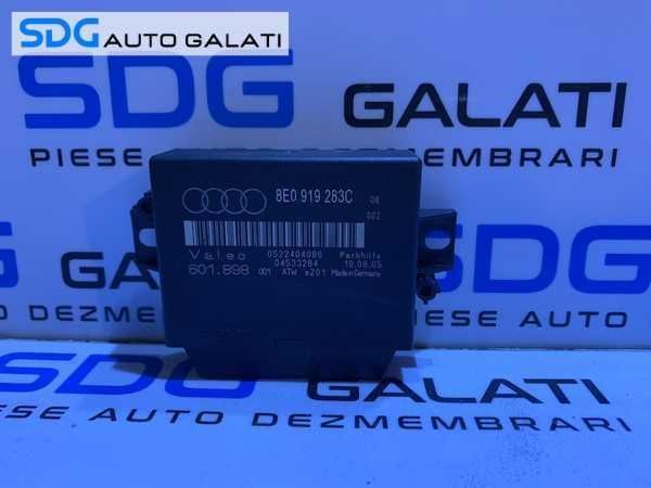 Unitate Modul Calculator Senzori Parcare Audi A4 B7 2005 - 2008 Cod 8E0919283C [L3452]