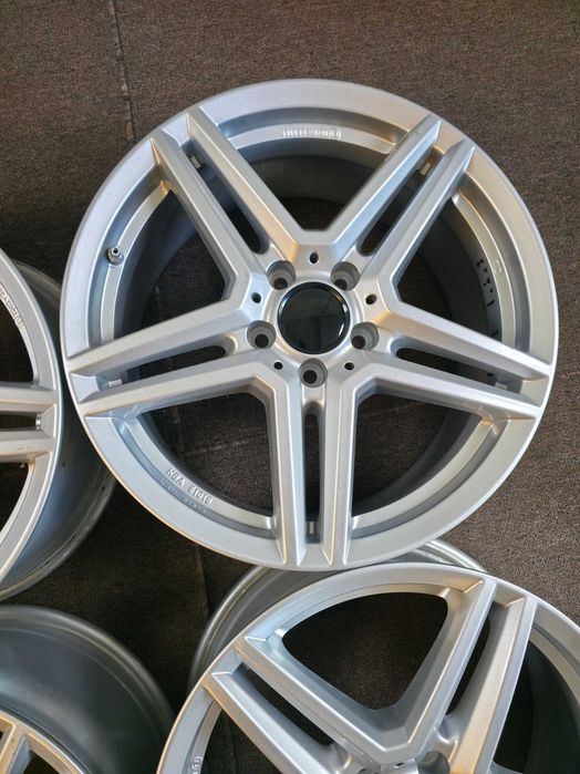 4 Jante Aliaj 5x112 18'' 8J ET 43 - DEMO NOU - Mercedes V-Class Vito C-Class E-Class S-Class  VW Golf Passat Tiguan Touran Skoda Octavia Superb Kodiaq