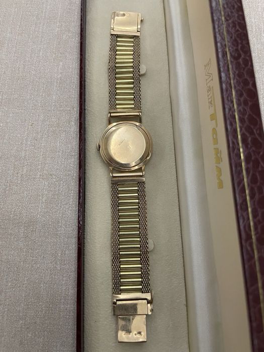 Мужские золотые часы луч, oltin tilla soat, 76,65 гр