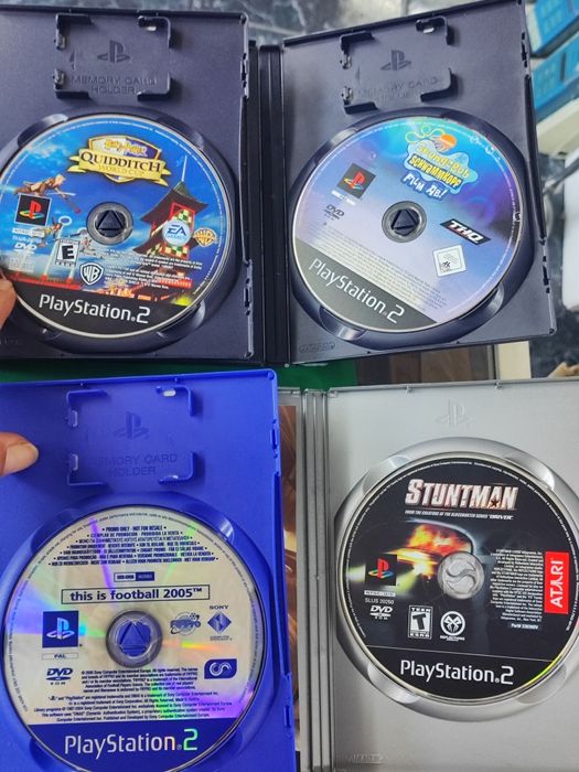 Лот 17 броя игри за пс2 sony playstation ps2