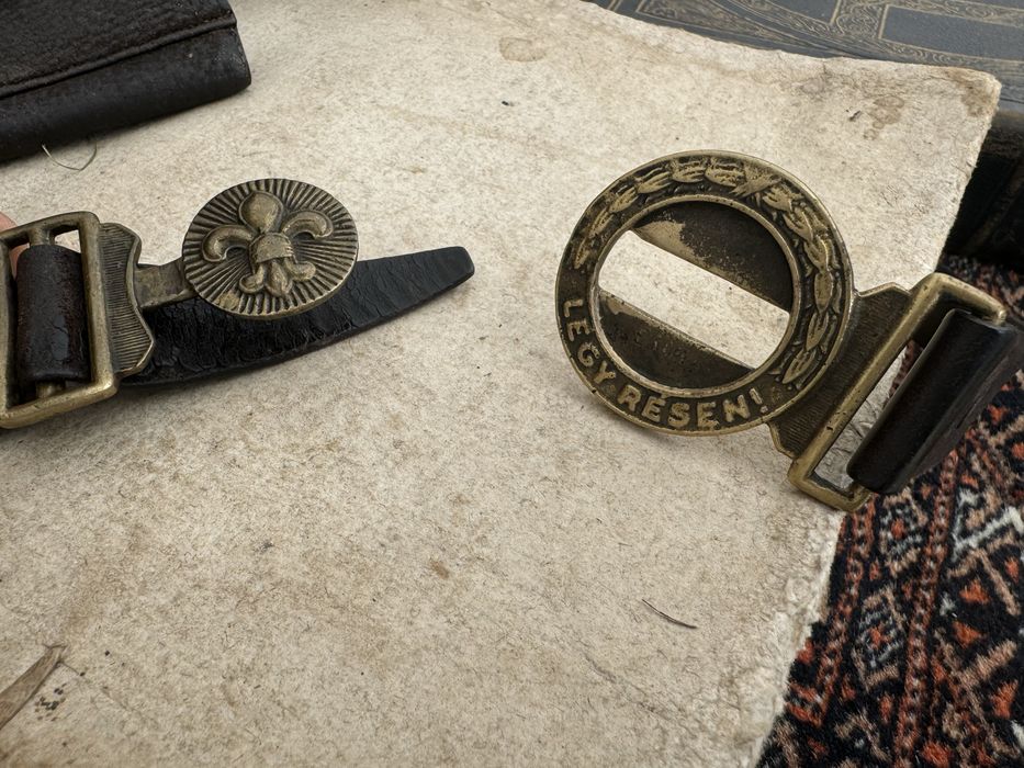 Centura veche cu catarama ANJOU