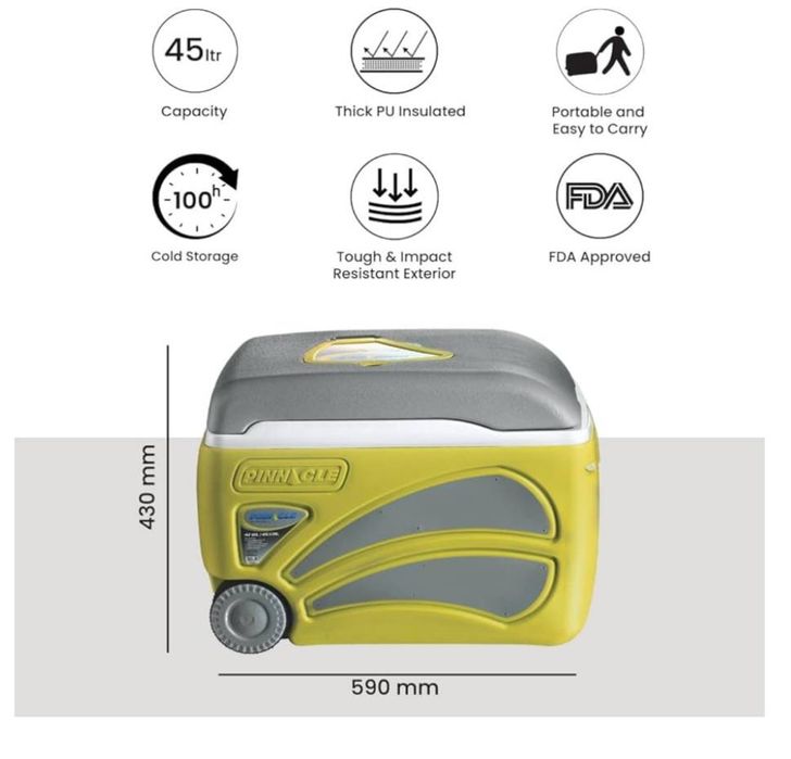 Изотермический контейнер на колёсах