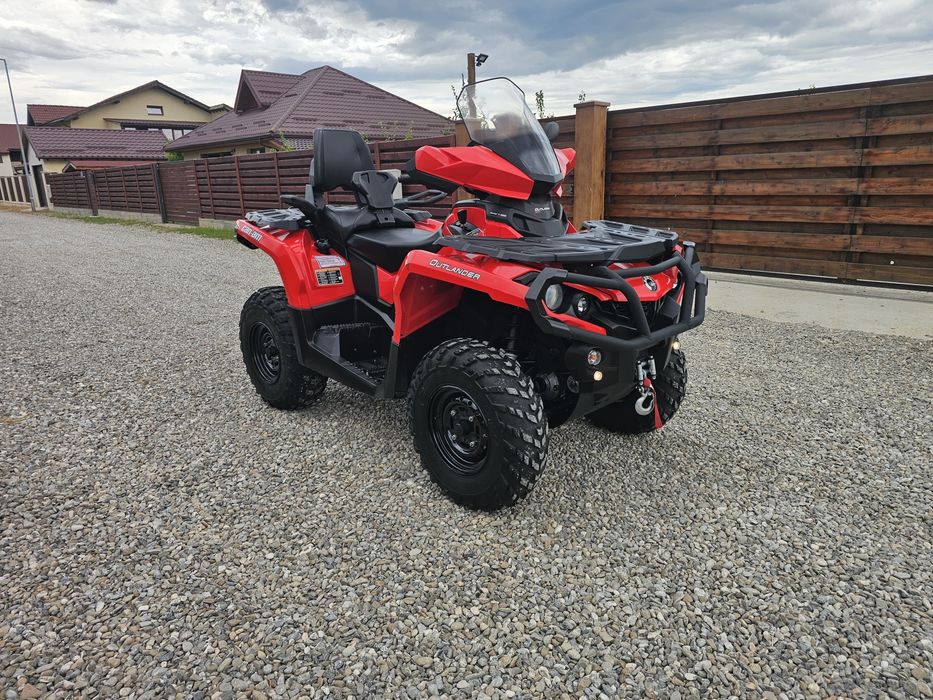 Can Am Outlander Max 500cm// import Finlanda // 400km!!// variante atv Cf Moto,Polaris