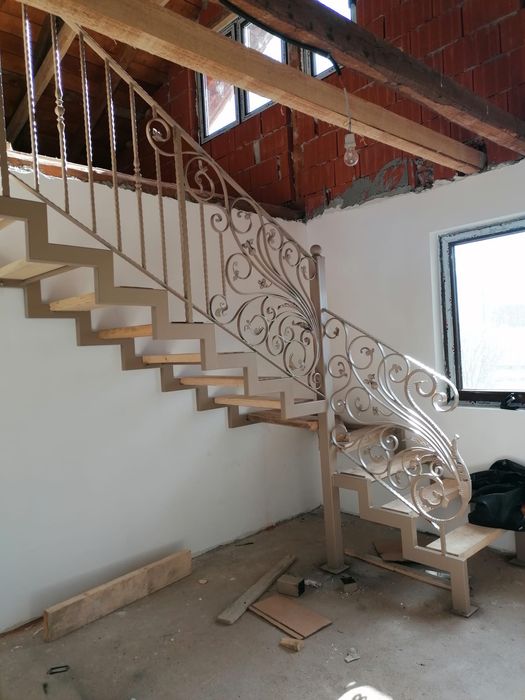 Balustrade din fier forjat