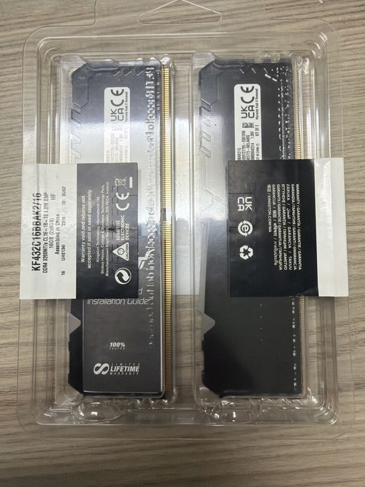 Kingston Fury 16GB Ram 3200MT/s RGB sigilat