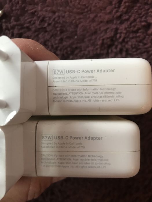 Incarcatoare Apple Macbook orig swap 30W,61W,87W, 140W
