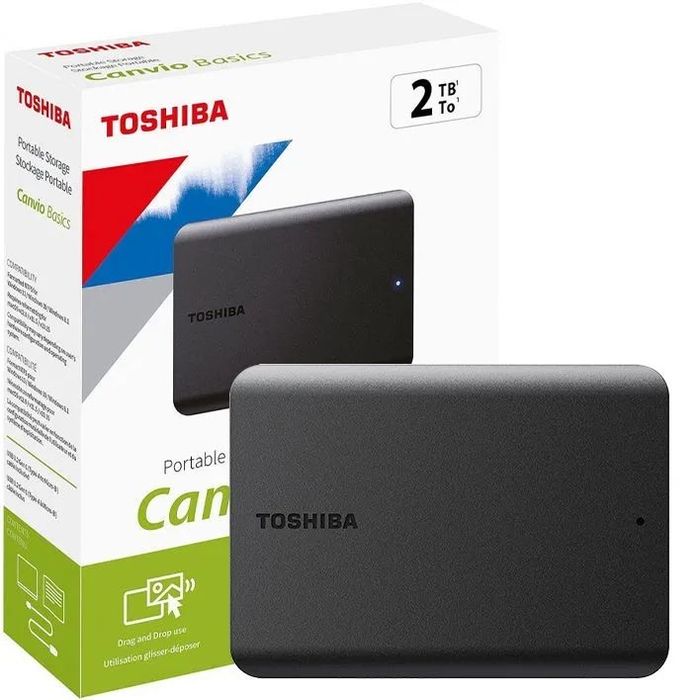 Внешний жесткий диск Toshiba 2TB.