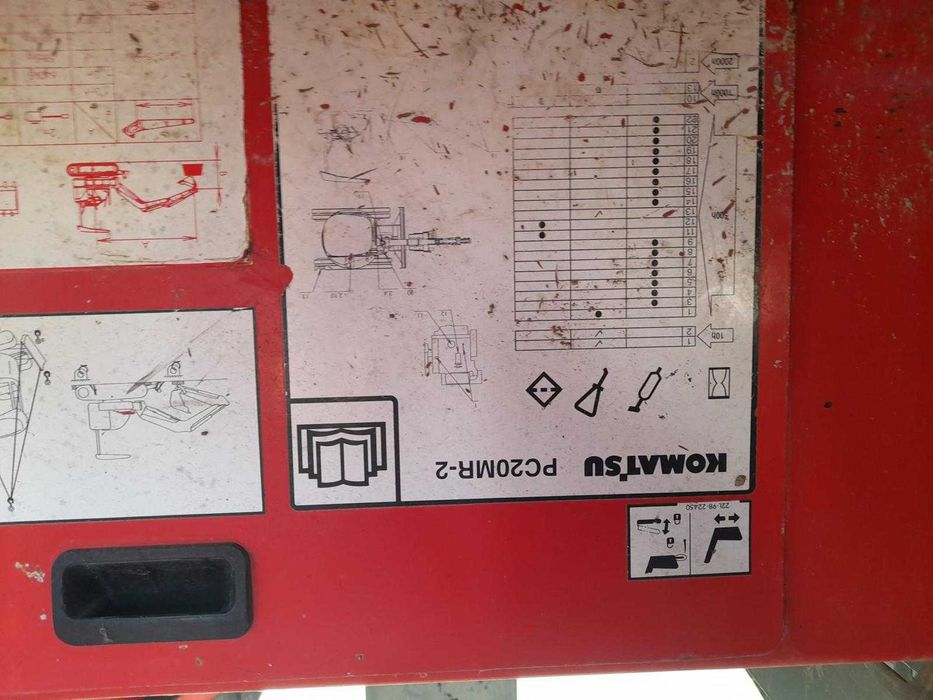 Cabina miniexcavator Komatsu PC20 , PC25 , PC30 MR