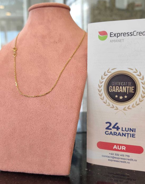 Lant aur 14K 2.12g (Iulius Mall)(B-640.1) Garantie 2 ani!