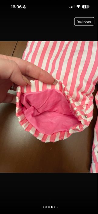 Combinezon de fete de primavara 70 cm