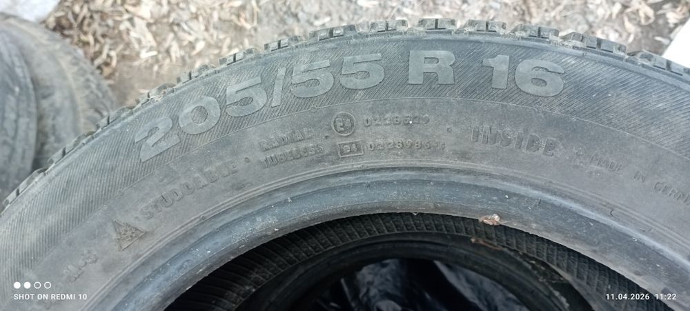 Продам шипованную резину