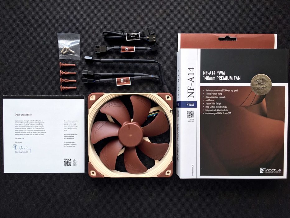 NOCTUA NF-A14 12V PWM 140mm Premium Fans