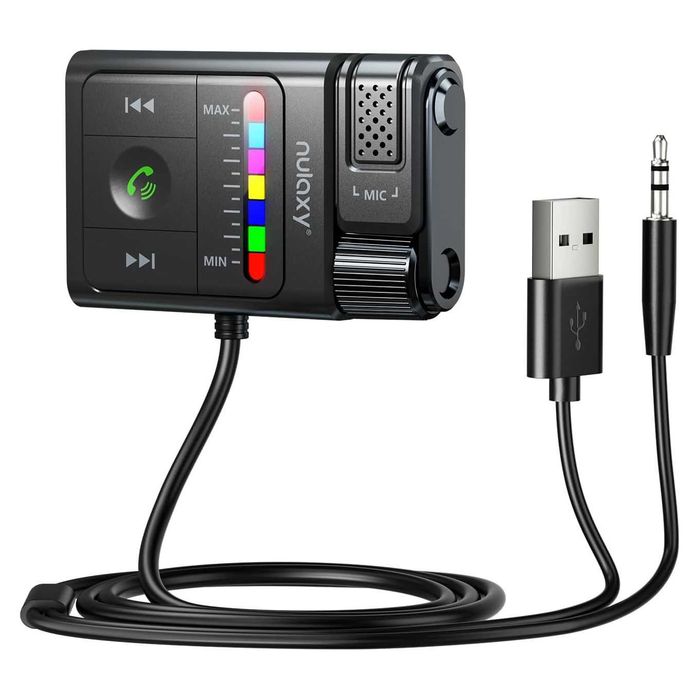 Nulaxy BR06 AUX-Bluetooth приемник за автомобил с 3.5мм аудио свързаност