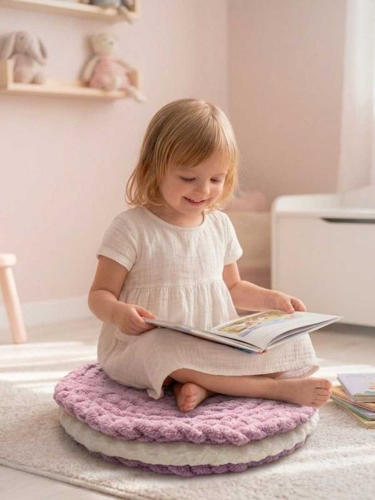 Подушка сидушка детская на стул и пол