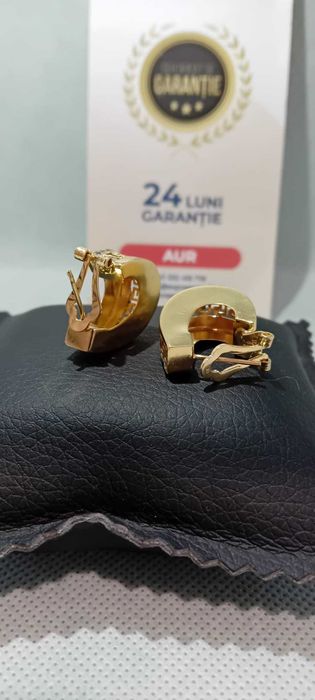 Cercei Aur 14K (Ag18 Tutora b.28527) Garantie 2 ani!