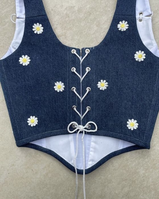 Бутиков  Дънков корсет размер М