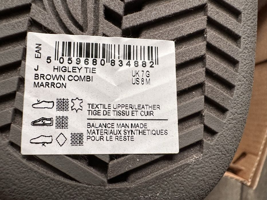 Летни обувки Clarks - чисто нови