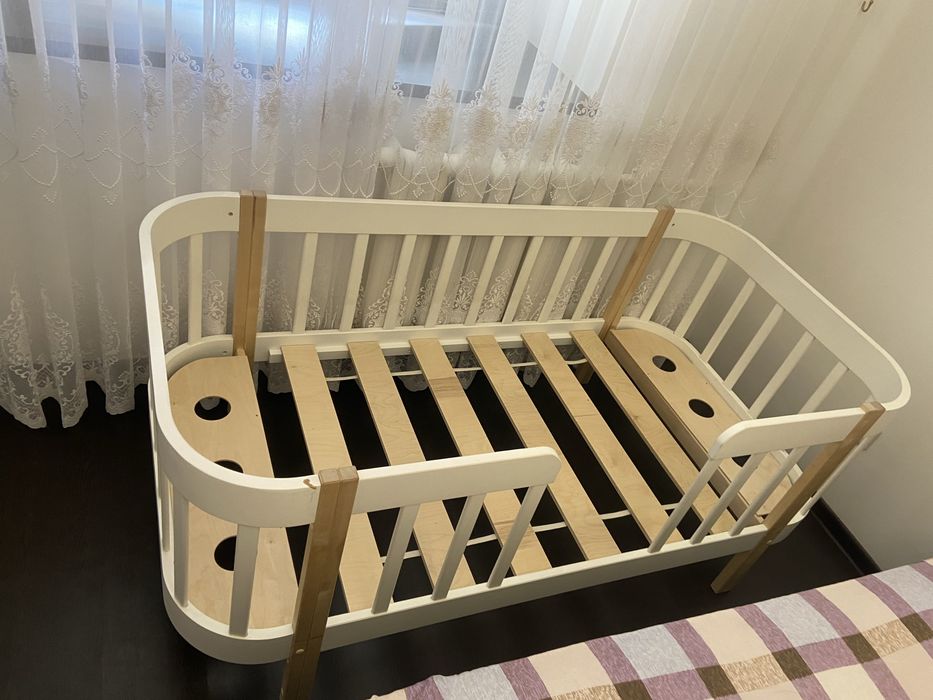 Детская кровать 80х160 белая
