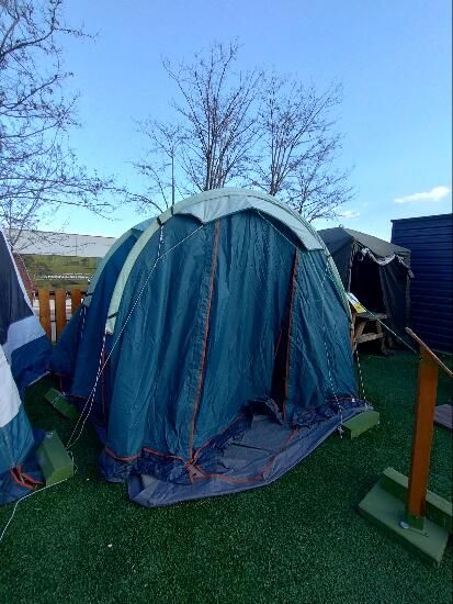 Cort de camping 4 locuri, Arpenaz 4.1 - produs resigilat Decathlon