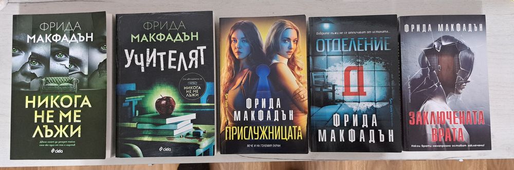 Книги на Фрида Макфадън
