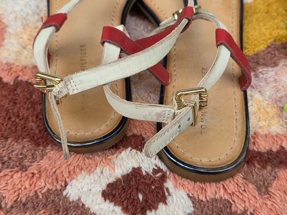 Tommy Hilfiger сандали от естествена кожа